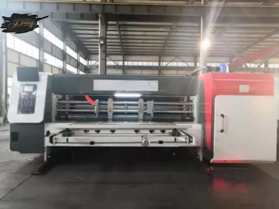 Four Color Corrugated Paper Printing Die-cutting Vibrator Stacker Machine